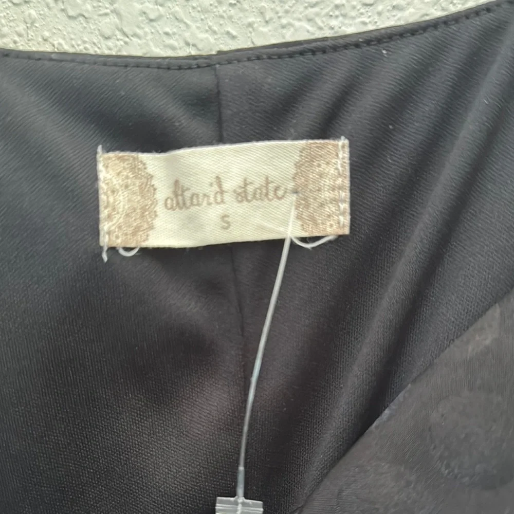 Altar'd State Elegant Black Dress - Picture 2 of 5